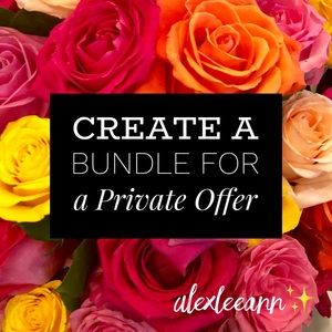 Put Together a Bundle & I’ll Make You an Offer! ✨